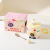Cute Cartoon Cat Ceramic Mug Couple Water Cup High Value Gift Box Souvenir Birthday Gift Breakfast Cup