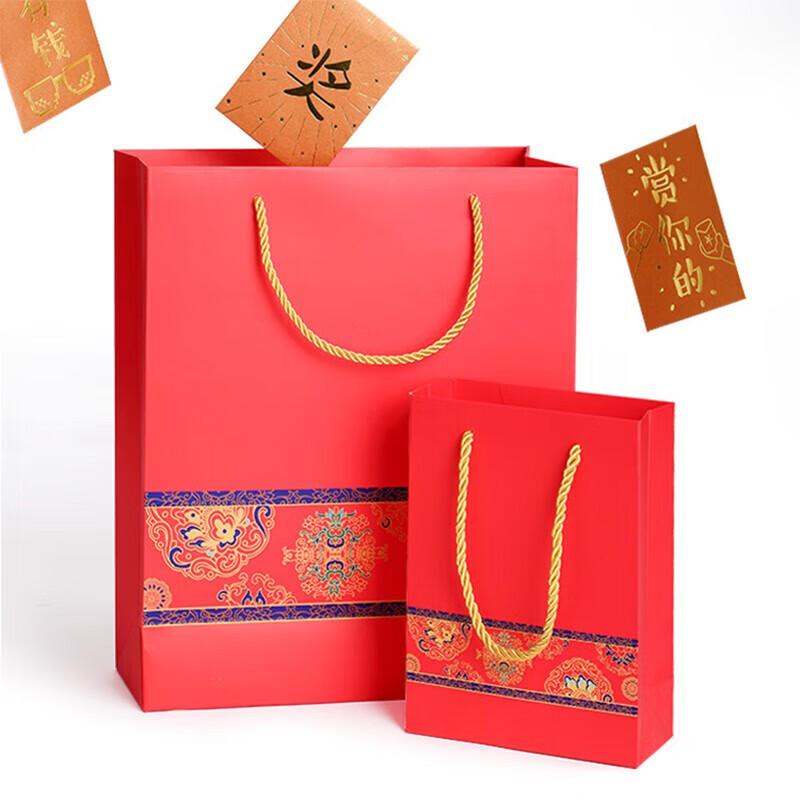 Chinese Style Red Gift Paper Bag