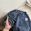 Children's Clothes Girls Jeans Cotton Loose Baby Boys Harem Pants 1-7Year Toddler Kids Casual Denim Trousers