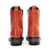 Johnature Short Boots Vintage Genuine Leather Solid Color Comfortable Handmade Women Shoes