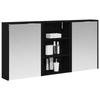 Bathroom Cabinet Set 3 Pcs 126 X 16 X 62.5 Cm Particleboard