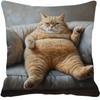 1PC Creative Pattern Pillow Cover Cute Throw Cushion Creative Cat Pillowcase  Home Decor