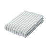 MUJI Fluffy Pile Bath Towel (Patterned) - Set of 4, 60 X 120 Cm, Reversible Green Stripe Soft 84834950