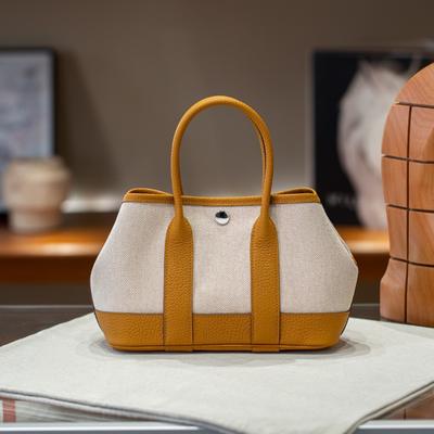 Borsa a mano in pelle cucita Garden Neo Garden 23 Layout Giardino Fiorito Borsa a mano mini in pelle bovina Borsa da donna