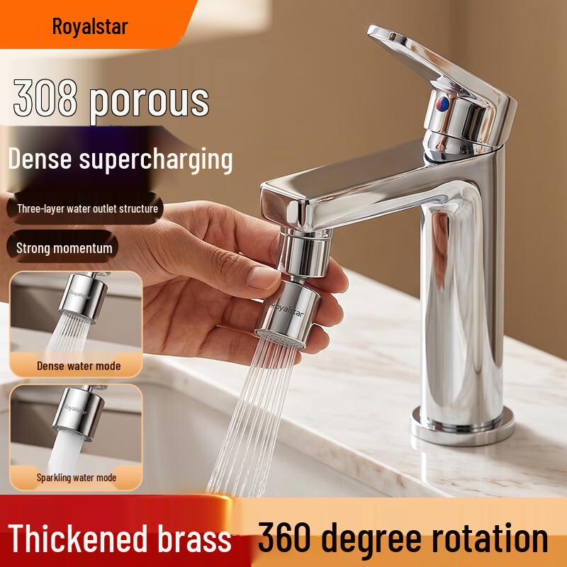 Royalstar Kitchen Faucet Extender with Swivel Aerator