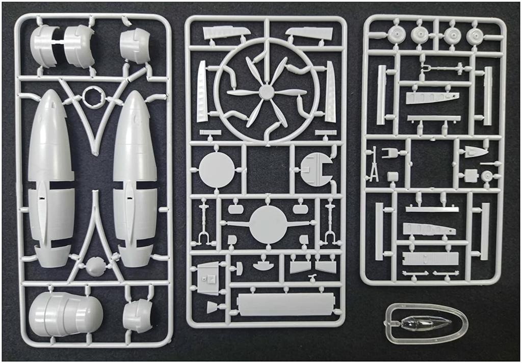 Micromill Mitsubishi J4M Senden Local Fighter Plastic Model Kit 1/72 MKR72-023
