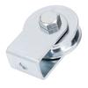 Groove Pulley Wheel U Type Wall Mounted Stainless Steel Rope Block Roller 0.8T Load Bearing 64mm