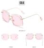 2021 Milan Fashion Show Colorful Oval Sunglasses - European & American Trend Inspired by Miu
