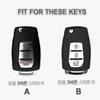 3 Buttons TPU Car Key Cover Case for Ssangyong Tivoli 2020 Rexton Korando C Keyless Interior Accessories