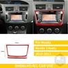 Red Carbon Fiber Whole Interior Stickers For Mazda 3 Axela 2010-2013 Car Accessories Dash Trim Gear Shift Console Cover Molding SW8
