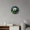 Sports Themed Wall Clock Silent NonTicking 3D Ball Precision Movement House Decoration for