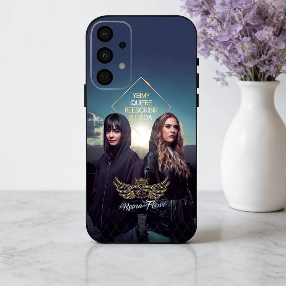 Queen of Flow La R-Reina Del F-Flow Phone Case For Samsung Galaxy A73,A72,A71,A70,A53,A52,A51,Others Soft Black Cover