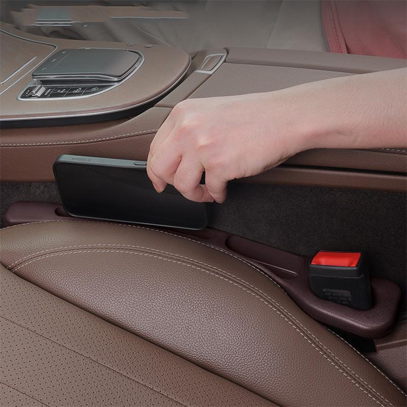 2 Stück Autositz-Spaltstopfen Anti-Leckage-Streifen Auto-Innenzubehör Sitz unsichtbare Aufbewahrungsbox Füllstreifen Allgemeine Anleitung