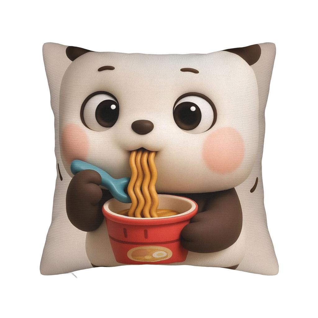 Pillow Cover 3D Print Kawaii Bubu & Dudu Retro Trendy Pillow Case For Living Room Chair Pillowcases