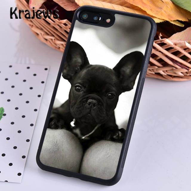 

Чехол для телефона Krajews с очаровательным французским бульдогом для iPhone 14 5 6s 7 8 plus X XR XS 11 12 13 pro max Samsung S21 S22 ultra Plus Samsung S22ultra