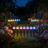 30/20/15 LED Solar Ground Plug Light, Crystal Ball Light, Atmosphere Light, Waterproof Path Light, Outdoor Courtyard Decoration