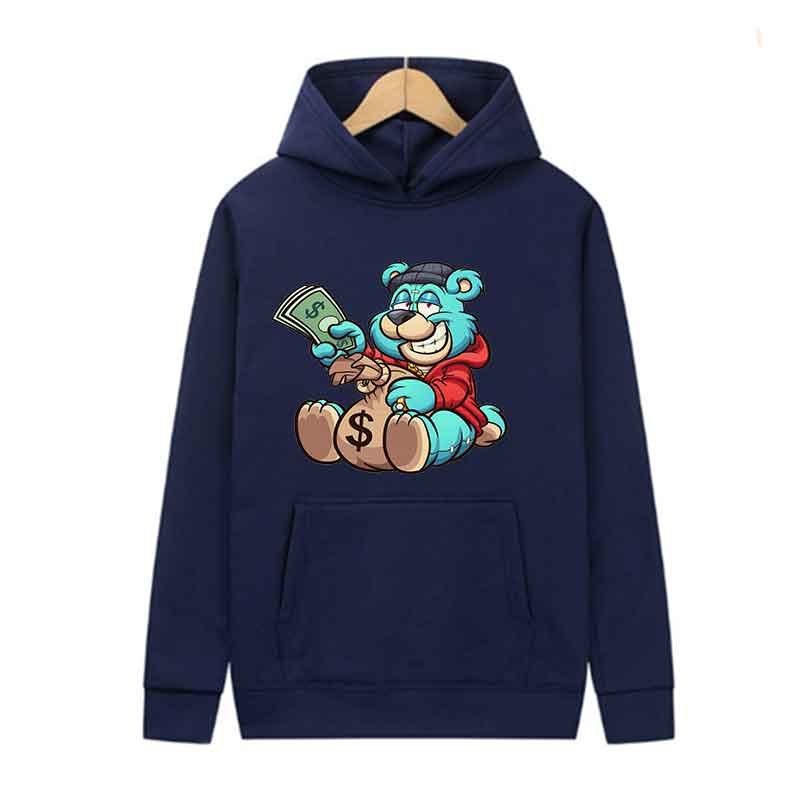 Men's and Women's Warm Sweatshirt Casual Streetwear Pullovers Sport Fitness Pocket Hoodies Fashion Trends Unisex Y2K Clothing