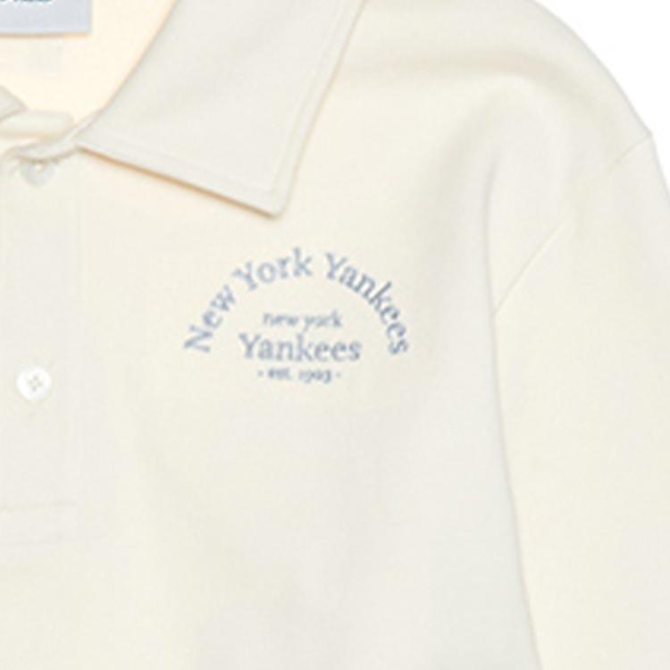 New MLB New York Yankees New York Yankees Sweatshirt Women's Cream 3FMTV1151-50CRS