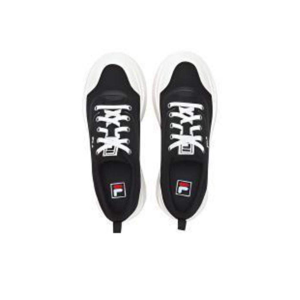 New FILA JELLYFISH Low Top Canvas Shoes Men's Black F12M421305FBK
