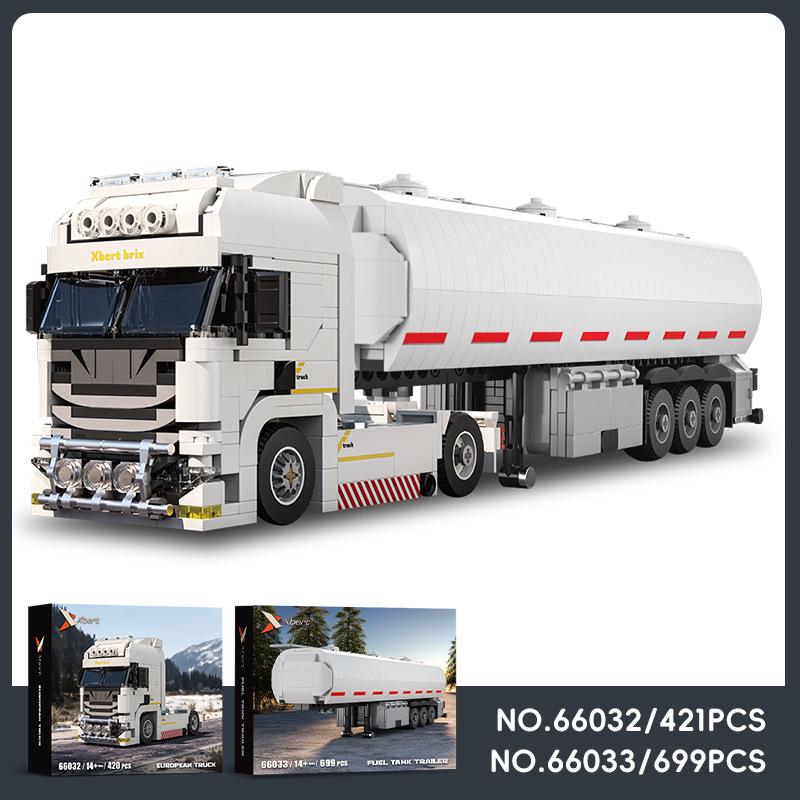 Brick Joy 66032 DIY Towing Truck Building Blocks Model for Boys