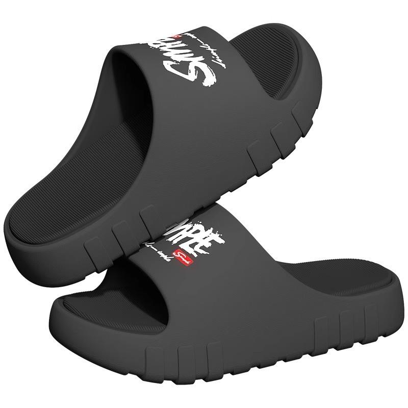 Summer slippers women's new outer wear home bathroom bath non-slip eva cool slippers men's outer wear