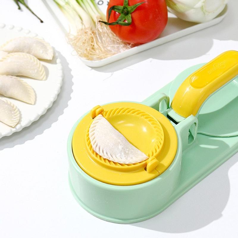 Three In One Dumpling Machine Kitchen Dumpling Mold Pressing Machine Manual DIY Dumplings Skin Easy To Operate Kitchen Tools