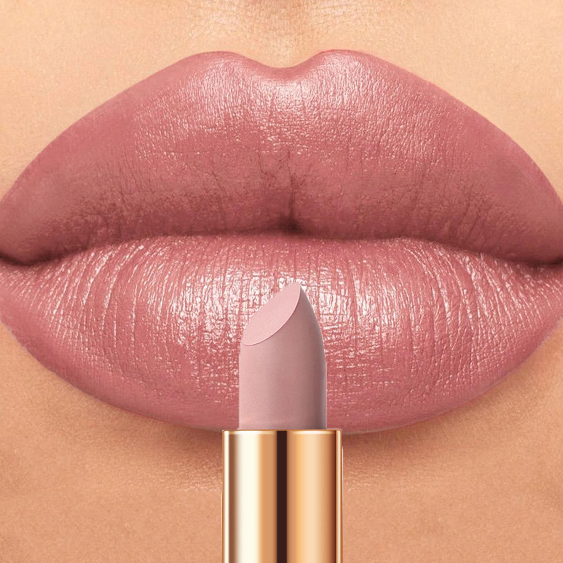 Sexy Nude Rode Lippenstift Ultra Mat Fluweel Langhoudend Vrouwen Schoonheid Hydraterend Niet-plakkend aan Beker Waterdichte Lippenstift Lip Cosmetica pink