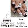 Square Nail Tips Acrylic Fake Nail Glues On Nail Press On Nail Artificial False Nail Stick On Nail for Womens Girls