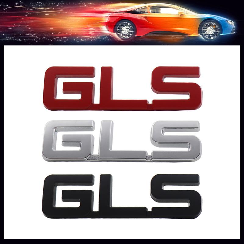 3D Premium GLS Letter for car Fender trunk Rear Bonnet Decal Emblem Badge Sticker Accessories