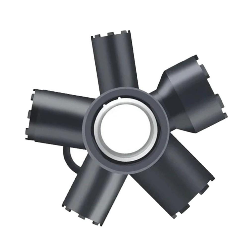 Useful 10 in 1 Faucet Aerator Removal Tool Plastic Installation Wrench Faucet Aerator Key Multifunctional Faucet Repair Spanner