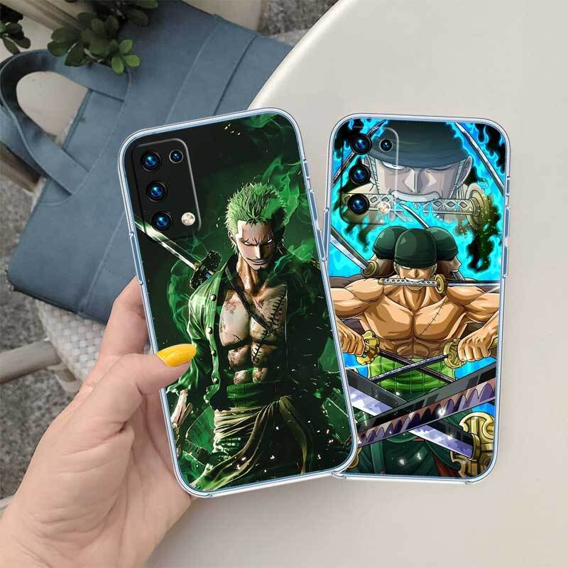 One Piece Zoro Phone Case for Motorola Edge 20 30 S30 40 50 Fusion Lite Plus Pro Ultra Neo One Action Zoom Hyper Power Macro Vision