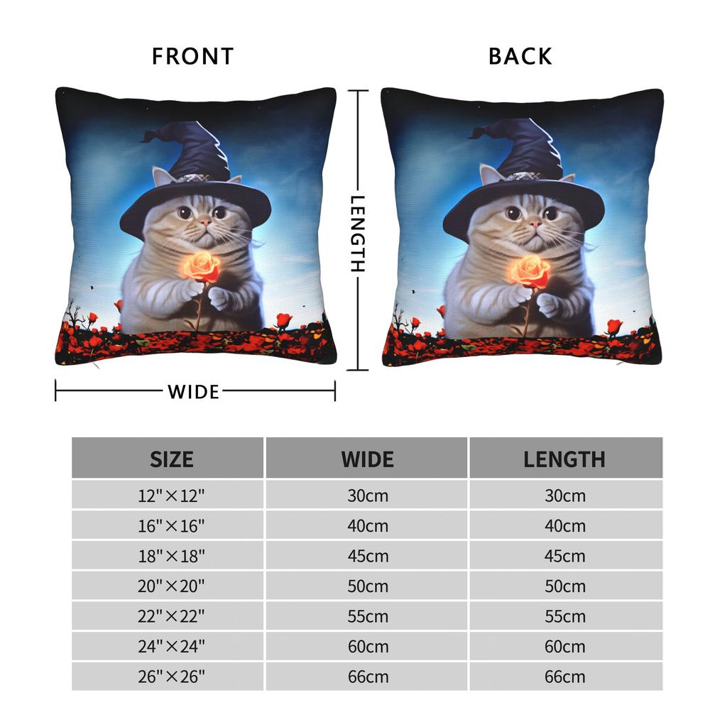 Cat Memes Funny Meme Print Pillow Case Cute Funny Pillow Cover Comfy Pillowcases For Couch Sofa Bedroom