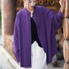 Women Chinese Traditional Tang Suit Linen Zen Tea Hanfu Women Tai Chi Kung Fu Tops Vintage Cotton Womens Clothing