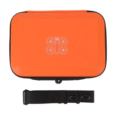 Drone Storage Bag PU Carrying Case with Shoulder Strap for NEO Drone and Accessories Orange