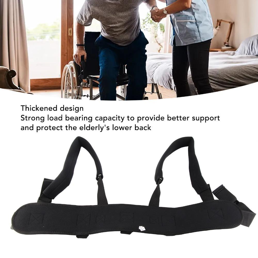 Black, Green, Orange Elderly Transfer Belt  Home elderly daily mobility support чёрный