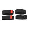 Elastic Fishing Reel Protection Belt Pack of 4 Spool Belts with Handle