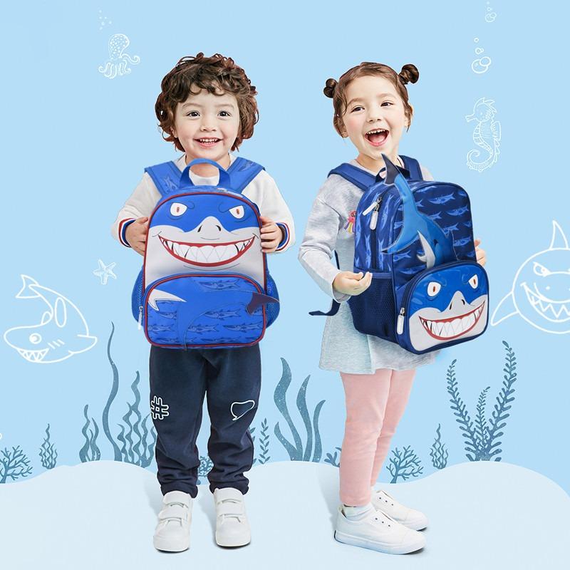 New Cute Cartoon Schoolbag 1-3 Large Capacity Backpack Primary School Kindergarten Schoolbag for Men and Women