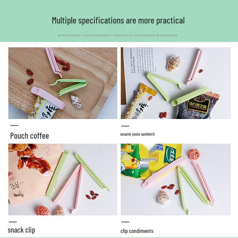 CHAHUA Verschlussklammern für Lebensmittelbeutel