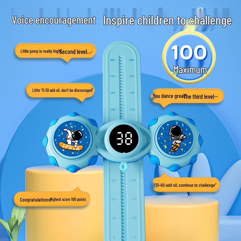 Children's Adjustable Jumping and Voice Counting Home Sports Trainer