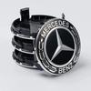New Mercedes Benz 75mm Wheel Center Hub Caps Set of 4 with Benz Emblem for W203 W206 W220 W205 W211 W212 Car Tire Rim Covers DH1 QQ60