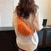 Cloth Bag Casual Bag Women's Trendy Crossbody Bag Internet Famous Sports Chest Bag Niche Versatile Ins Waist Bag