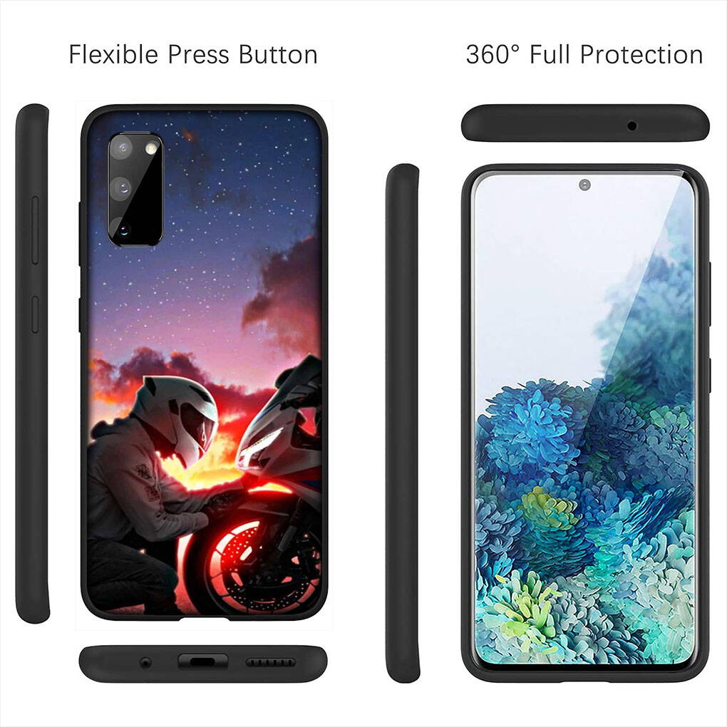 for Samsung Galaxy S25 S24 S23 S22 Ultra FE Plus A37 A57 A56 A55 A06 A16 A15 A36 A26 A35 A05 A25 A54 A34 Phone Case Motorcycle 1N23456 Motorbike Cover