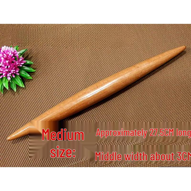 Qian Xing Solid Wood Tapered Rolling Pin