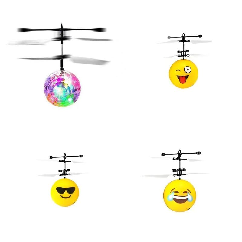 Sphere Flying Induction Led Lights Usb Rechargeable Entertainment Gifts Toys