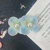 Orchid Flower Flower Hair Clip Pearl Bohemia Headwears New Orchid Hairpin  Girl