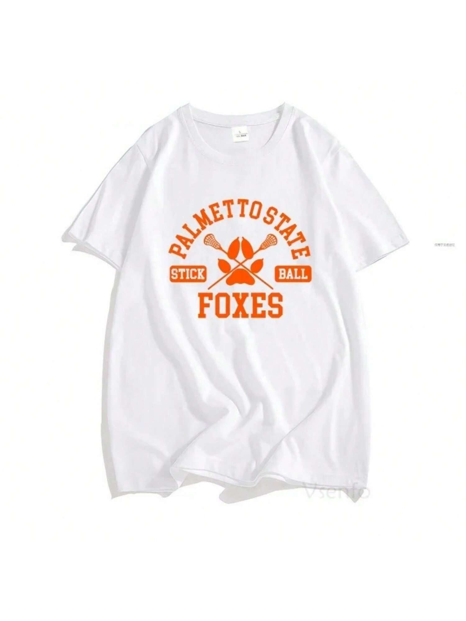 All For The Game Palmetto State Foxes Andrew Minyard Tshirt Women PSU Foxes Palmetto State University T Shirts Casual Tops S разноцветный