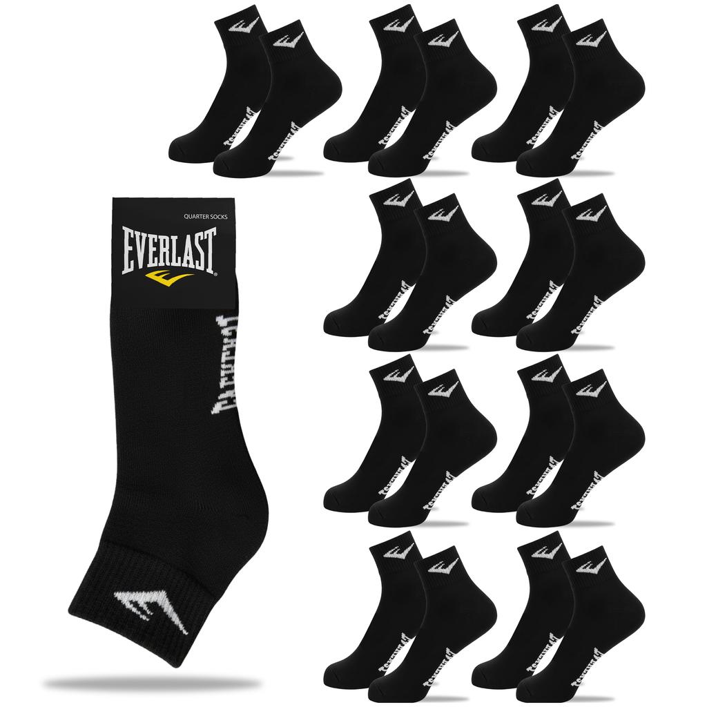 EVERLAST Men's Socks 9 Pairs Cotton Ankle Socks 003