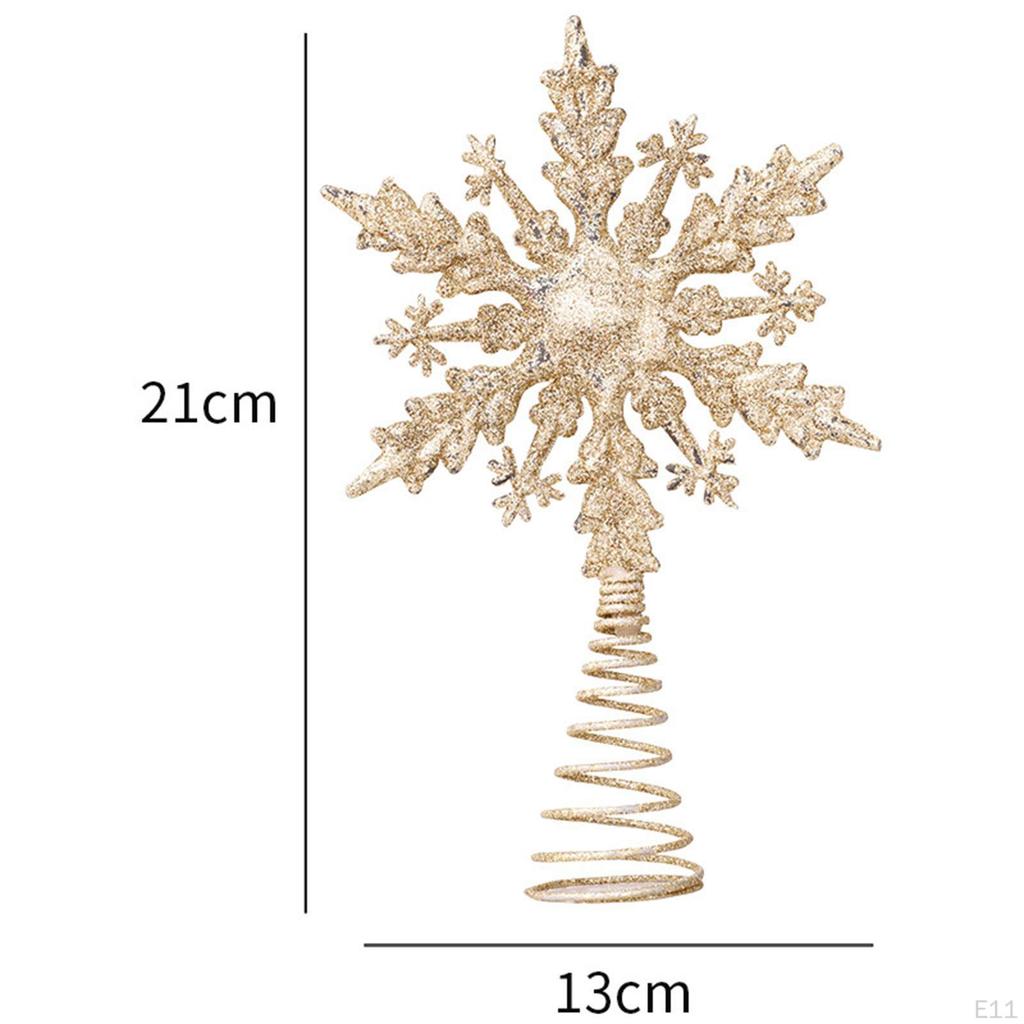 Christmas Tree Top Star ,Christmas Decoration ,Xmas Ornament ,Snowflake Ornaments