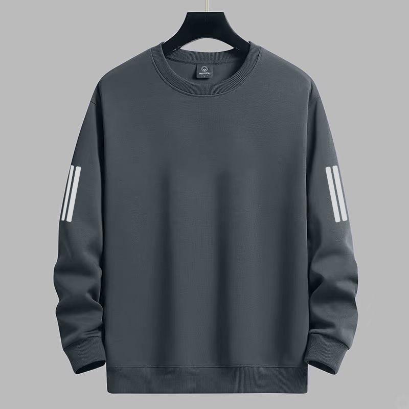 

Мужская осенне-зимняя толстовка с длинным рукавом и круглым вырезом – Модная, свободного кроя, больших размеров, повседневная футболка с принтом для молодежи и студентов XL (recommended 115-130 jin)