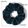 Medium Velvet Hair Scrunchie - Korean Fabric Hair Accessory